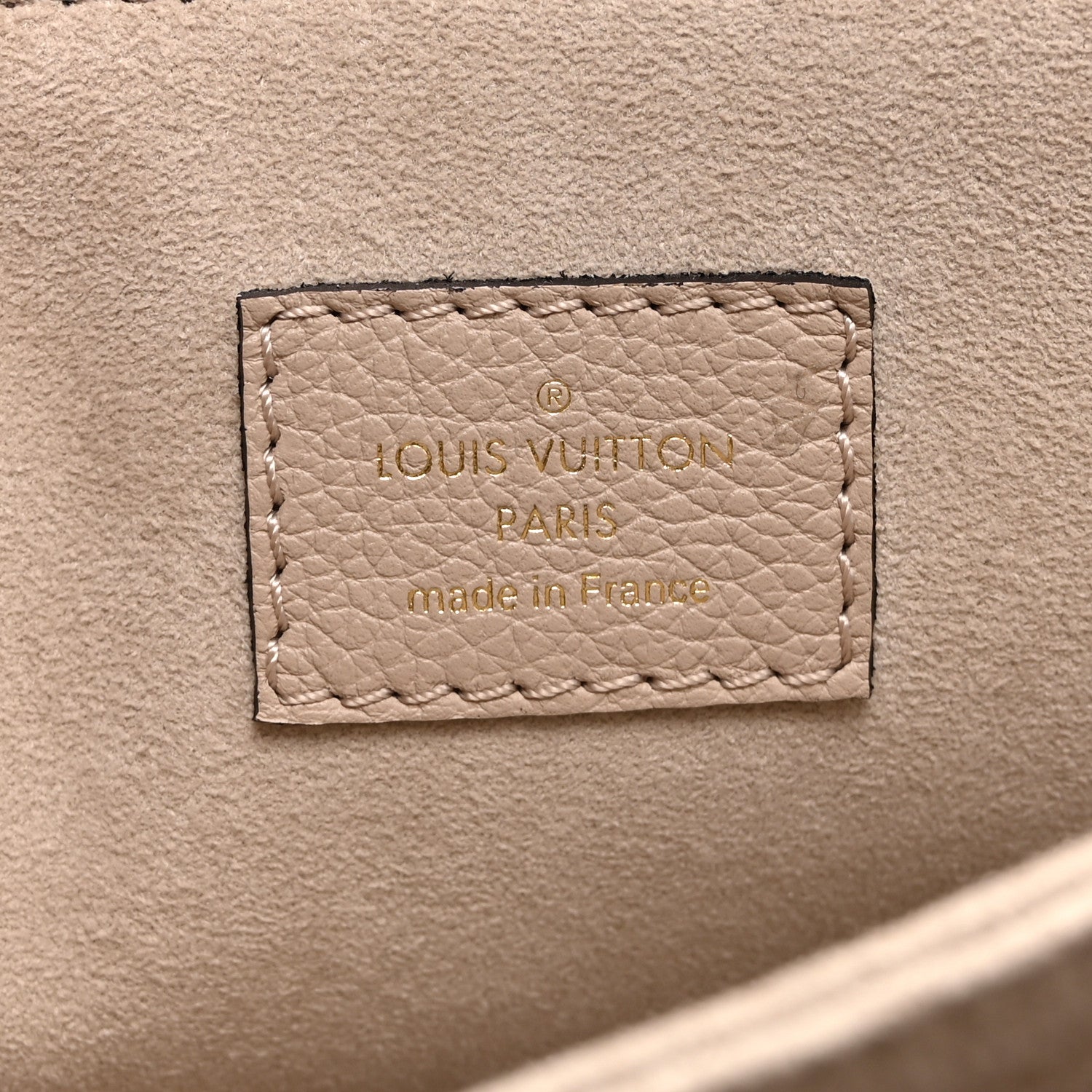 Louis Vuitton Grained Calfskin Lockme Oxford Greige 6 of 9