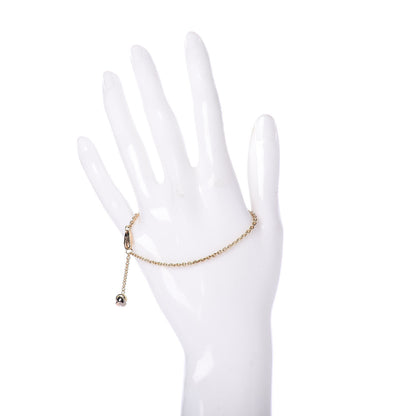 Cartier 18K Yellow White Pink Gold Trinity Ball Bracelet 2 of 4