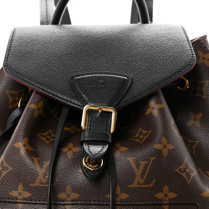 Louis Vuitton Monogram Montsouris PM Black 6 of 9