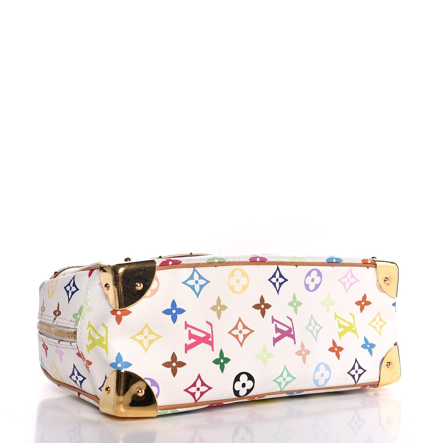 Monogram Multicolor Trouville White