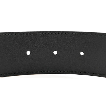 Gucci Calfskin Crystal Double G 40mm Belt 85 34 Black Multicolor 4 of 5
