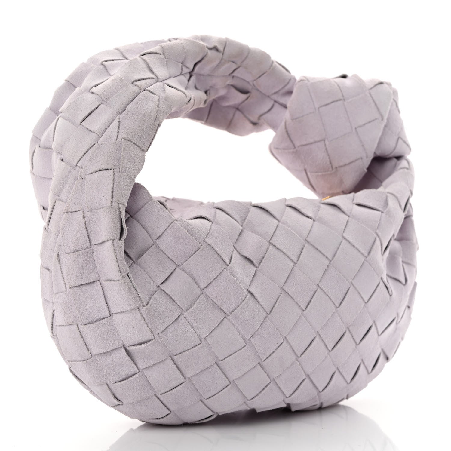 Bottega Veneta Suede Intrecciato Mini Jodie Mirth Washed 2 of 9
