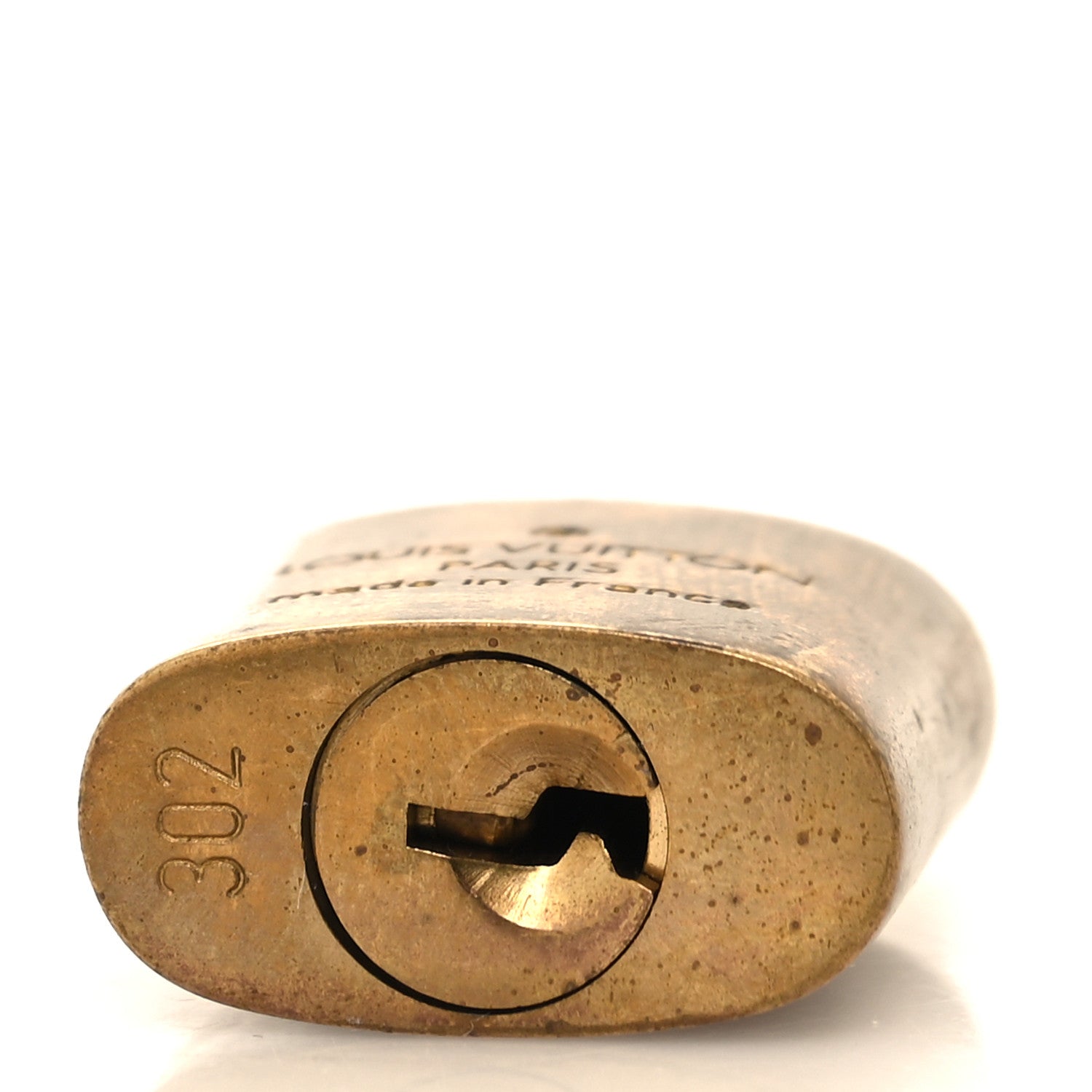 Louis Vuitton Brass Lock and Key Set 302 3 of 3