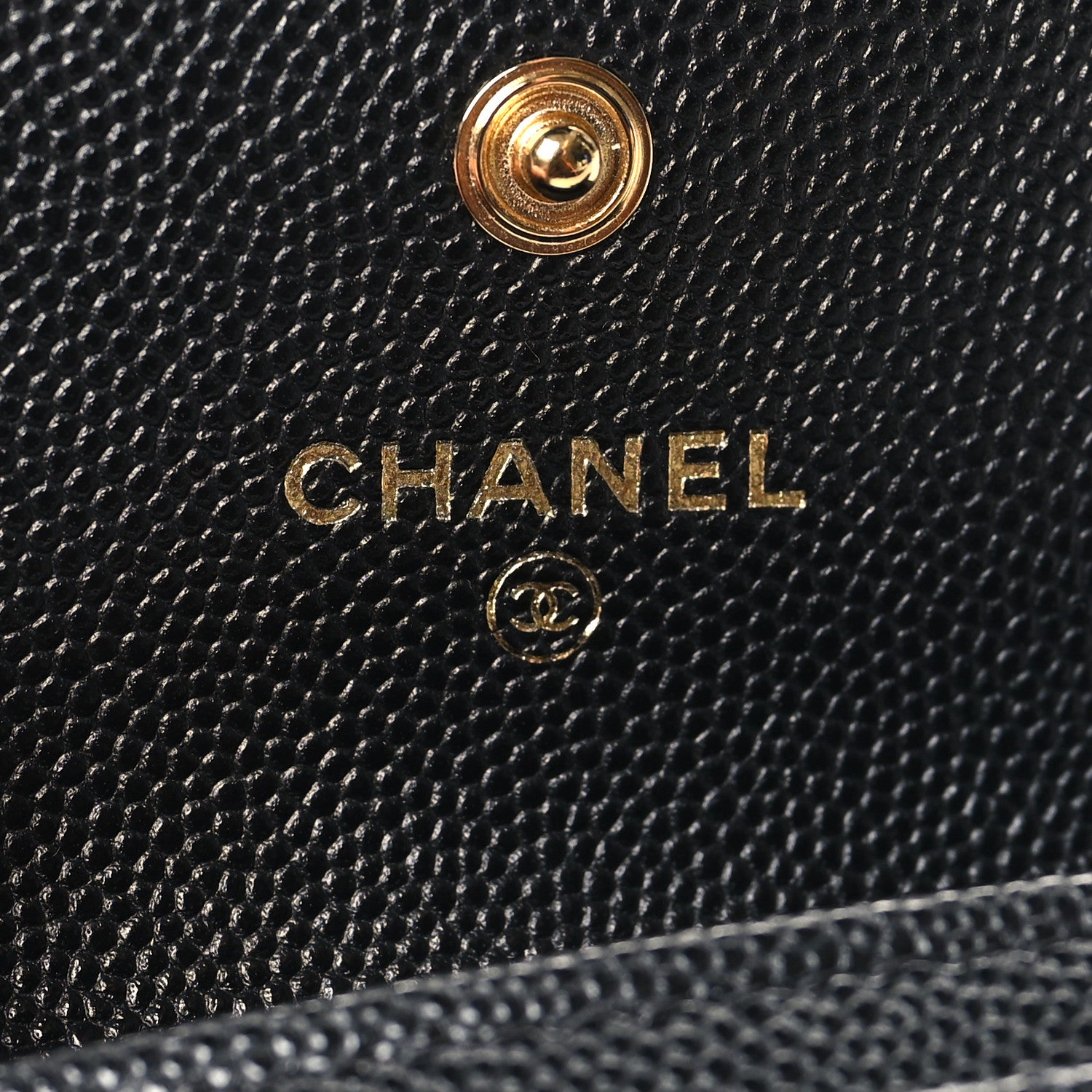 Chanel Caviar Quilted Boy Flap Card Holder Black 6 of 8