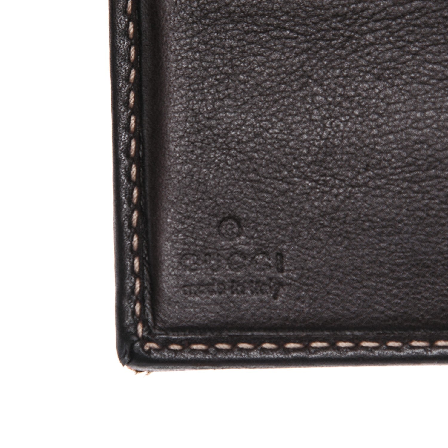 Gucci Monogram Lovely Heart French Flap Wallet Dark Brown 6 of 9