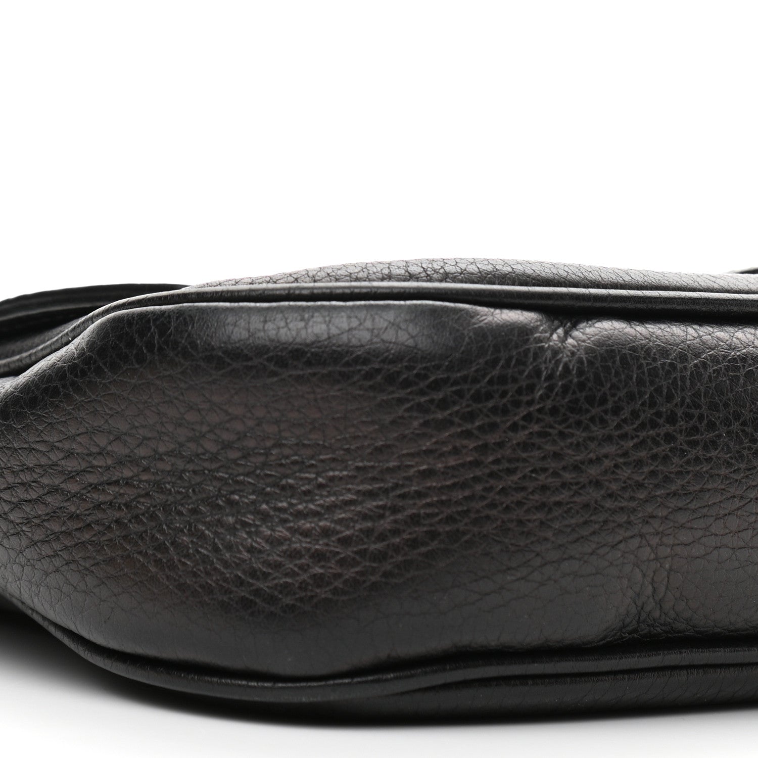 Gucci Pebbled Calfskin Medium Soho Flap Crossbody Black 9 of 14