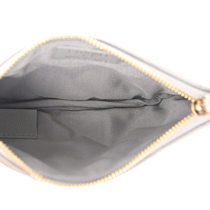 Chanel Caviar Quilted Small Cosmetic Case Grey 5 of 8