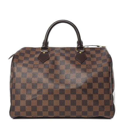 Louis Vuitton Damier Ebene Speedy 30 1 of 11