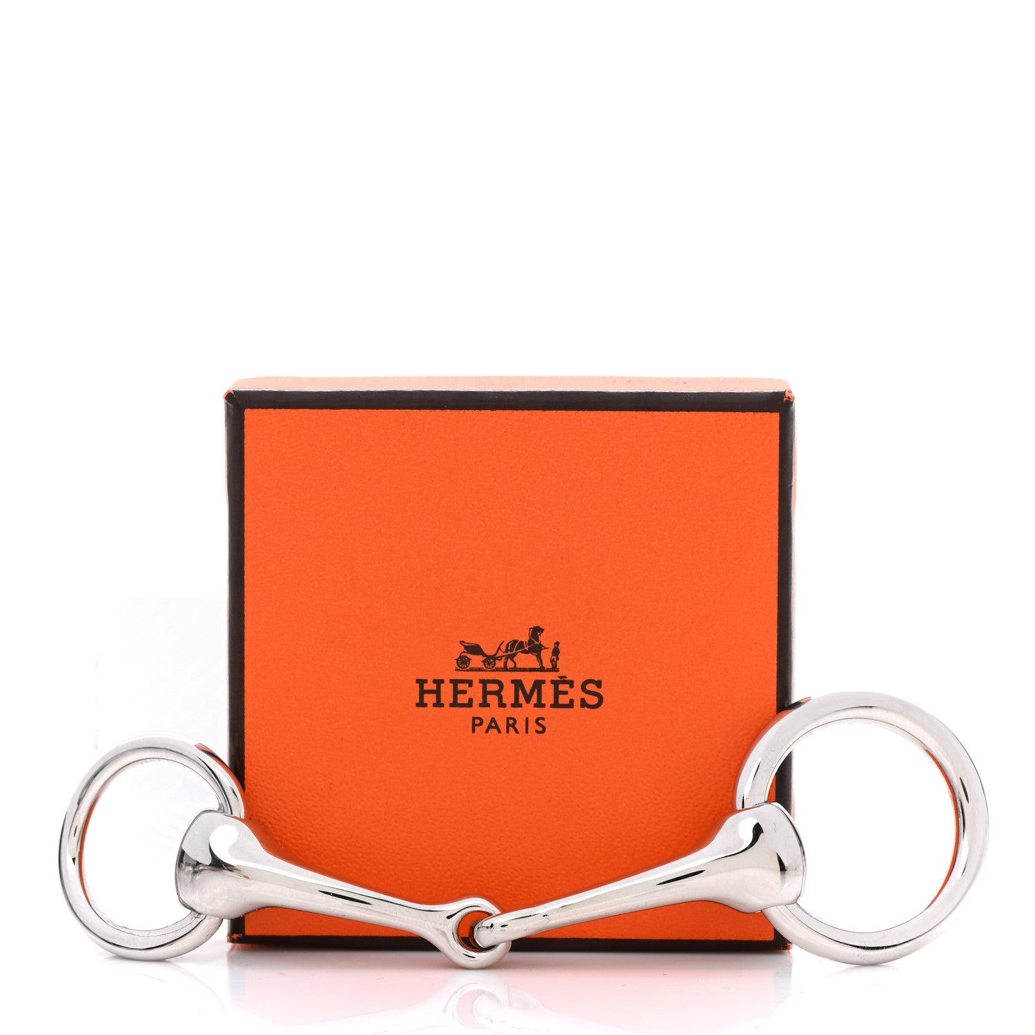 Hermes Palladium Mors Scarf Ring 5 of 5