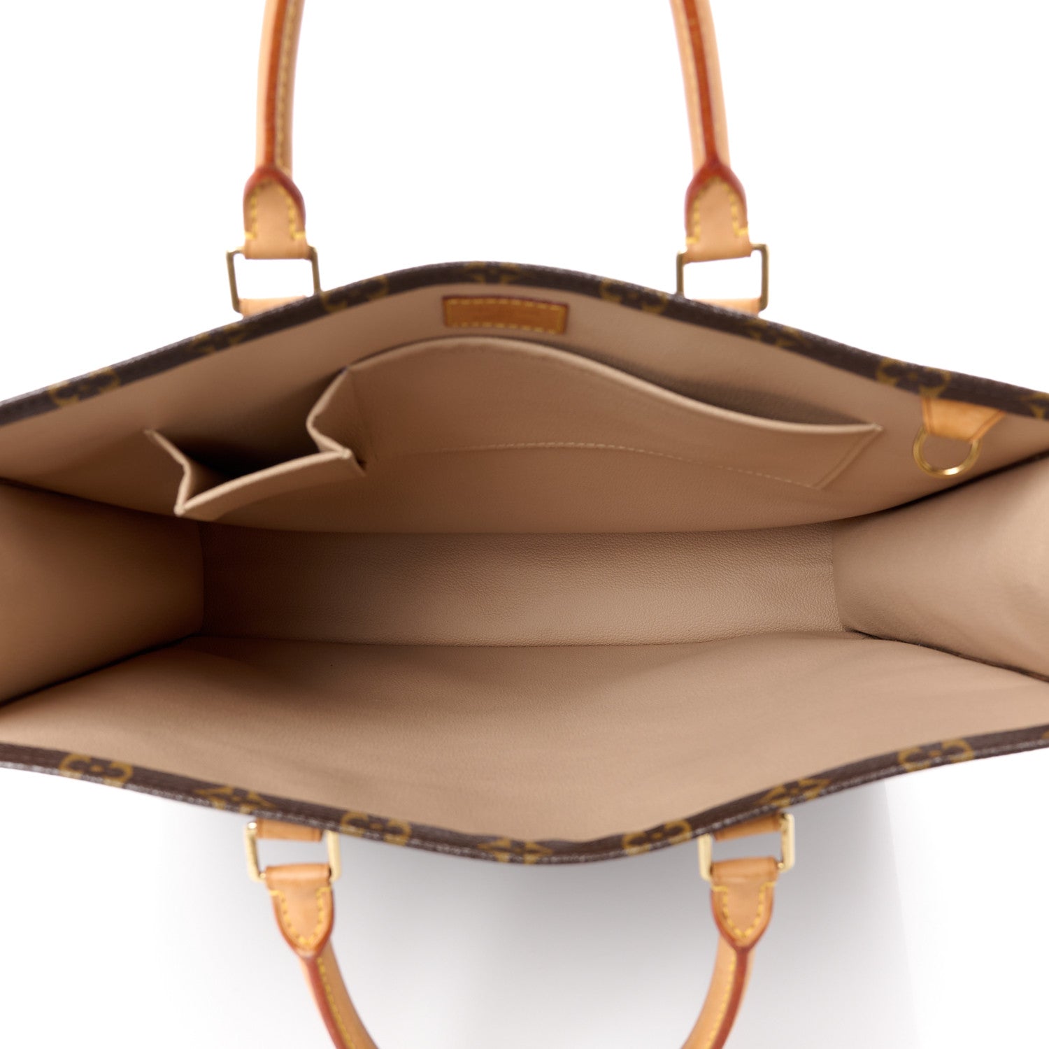 Louis Vuitton LOUIS VUITTON Monogram Sac Plat 5 of 11