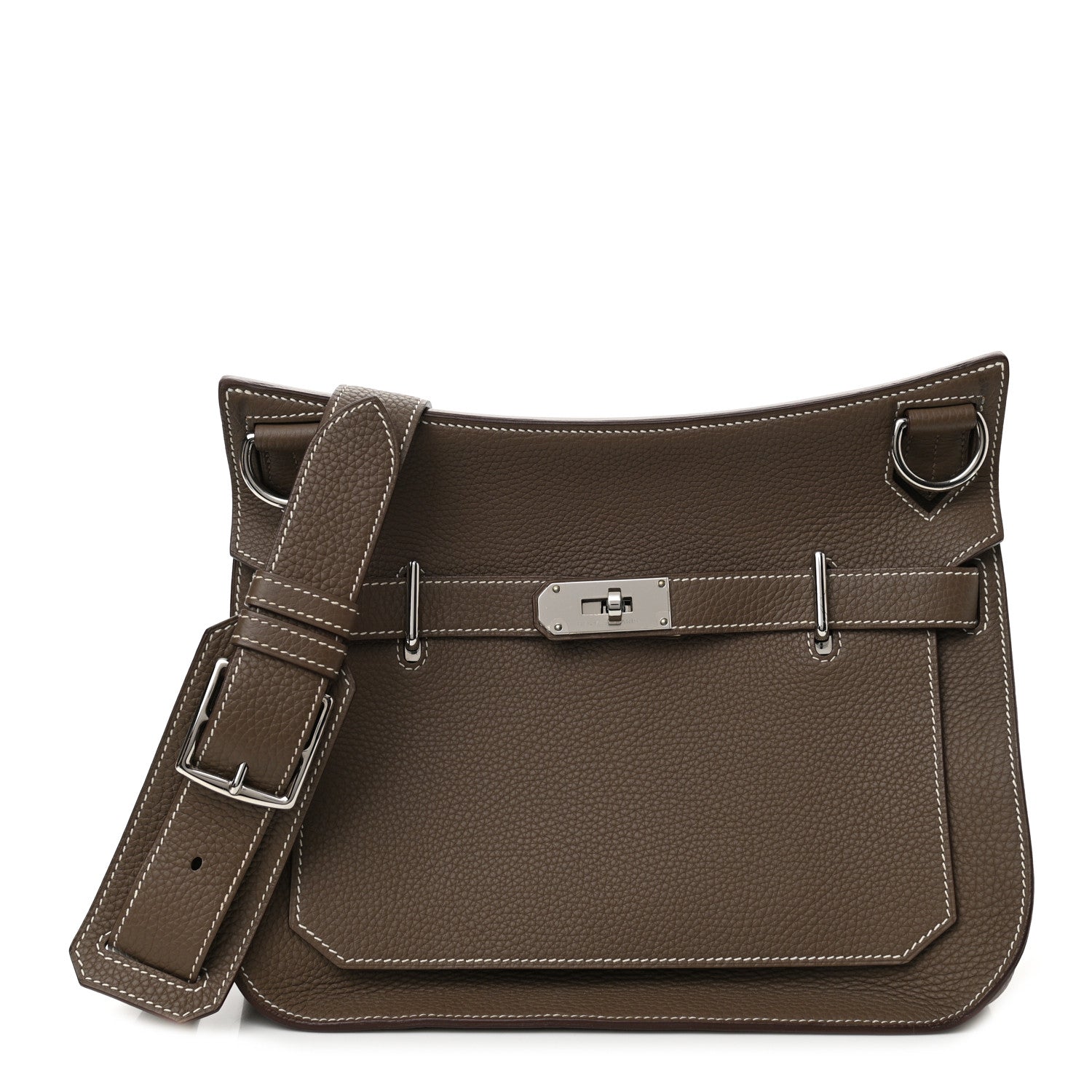 Hermes Taurillon Clemence Jypsiere 31 Etoupe 1 of 11