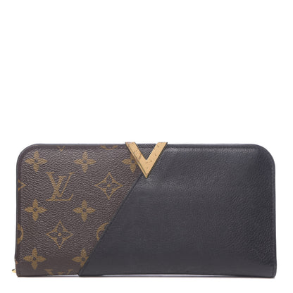 Louis Vuitton Monogram Monogram Kimono Wallet Black 1 of 12