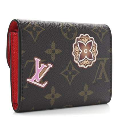Louis Vuitton Monogram Winter Animation Rosalie Coin Purse Candy Red 3 of 6
