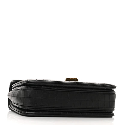 Celine Calfskin Quilted Medium C Bag Black 4 of 9