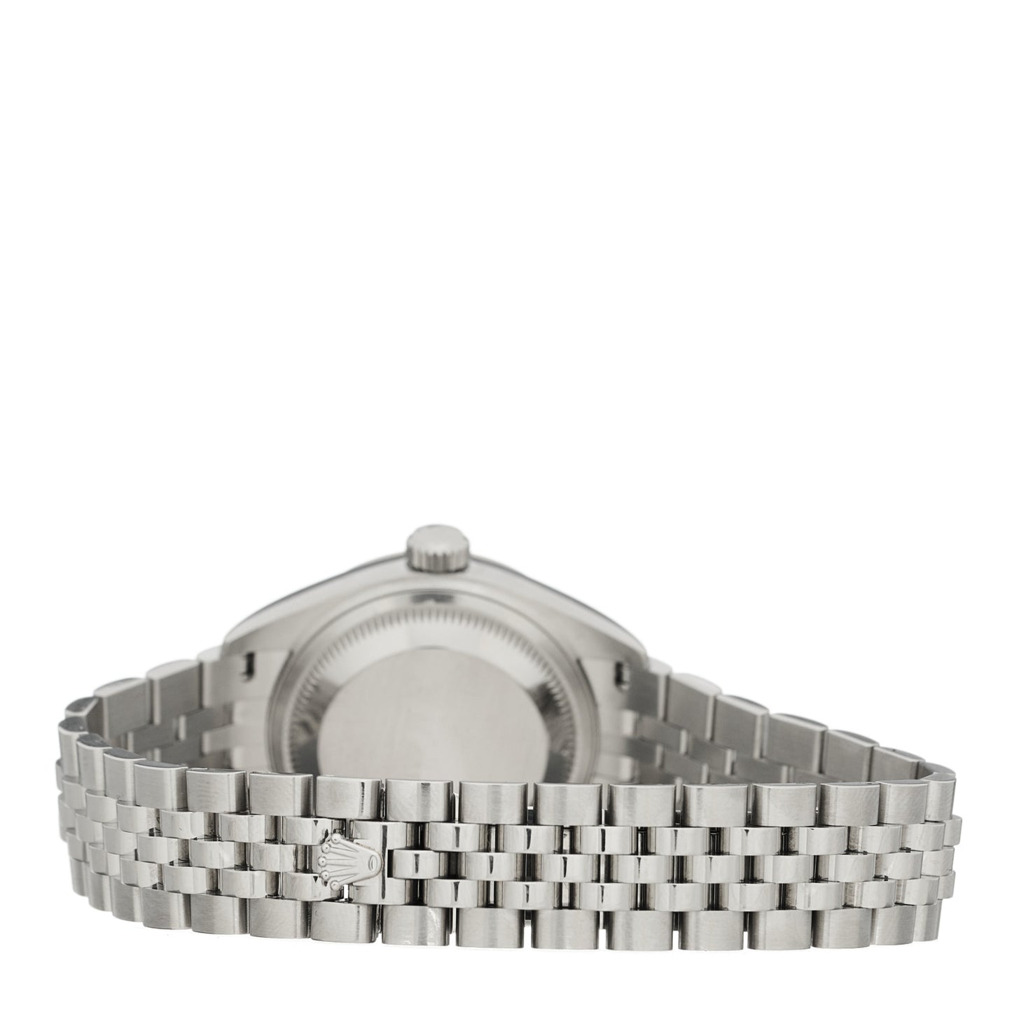 Stainless Steel 18K White Gold 28mm Oyster Perpetual Datejust Watch Dark Grey Roman 279174