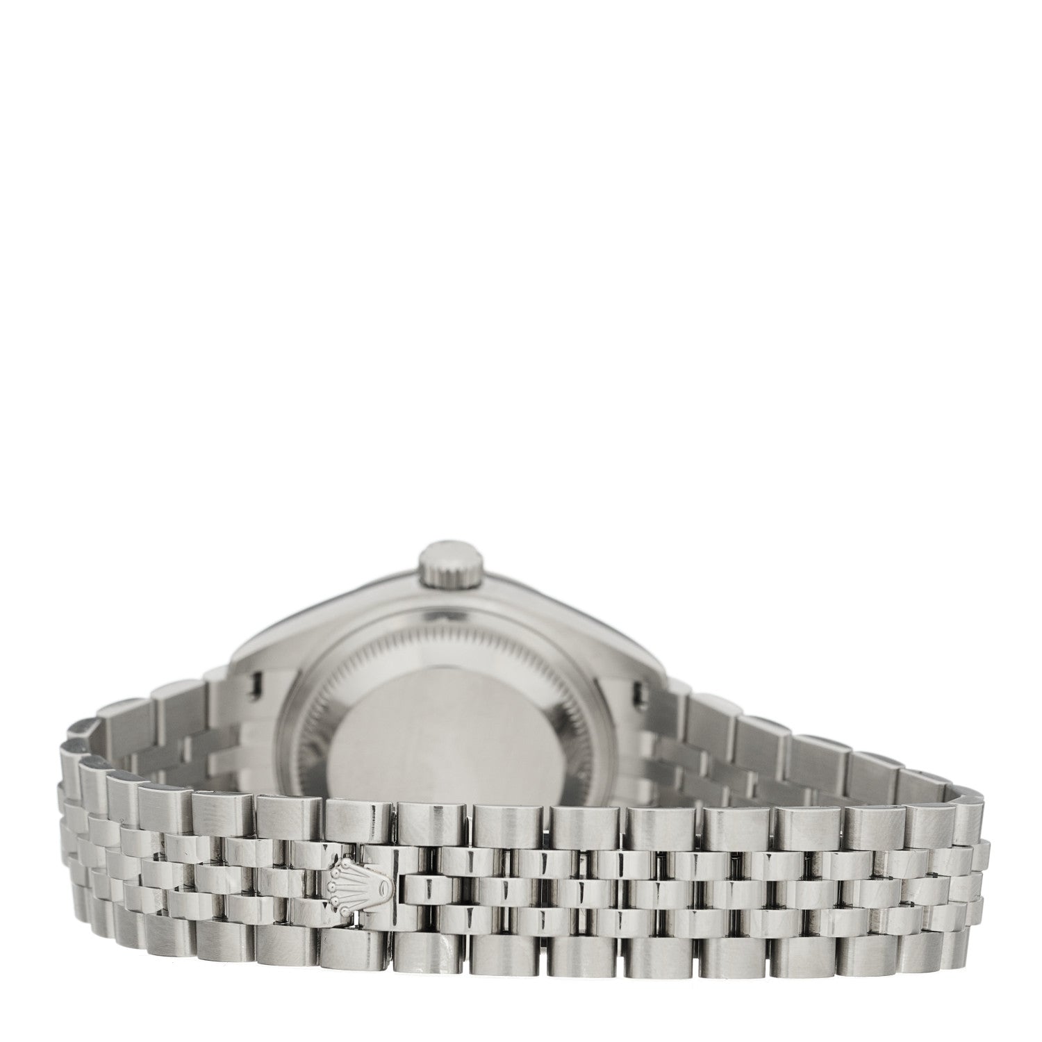 Rolex Stainless Steel 18K White Gold 28mm Oyster Perpetual Datejust Watch Dark Grey Roman 279174 3 of 5