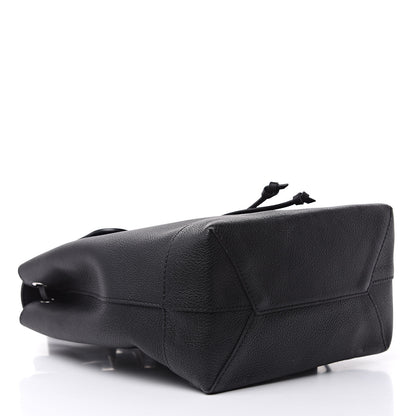 Louis Vuitton Calfskin Lockme Backpack Black 4 of 11