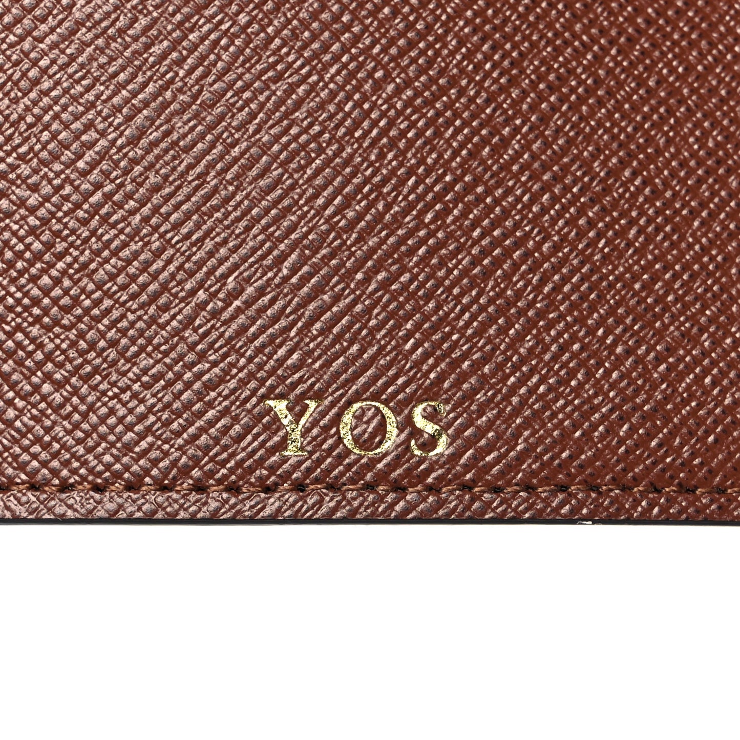 Monogram Passport Cover
