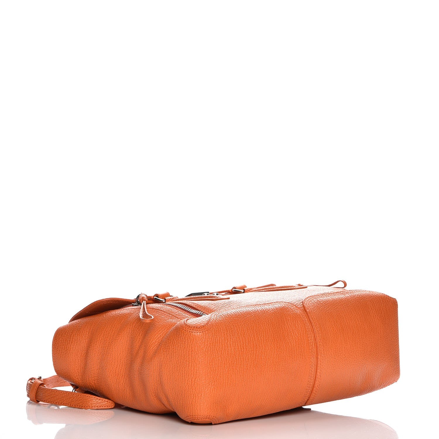 3.1 Phillip Lim 3.1 Textured Calfskin Large Pashli Satchel Mandarin 5 of 8