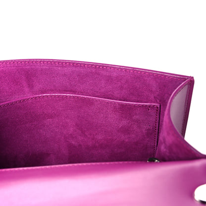 Saint Laurent Smooth Calfskin Le Carre Shoulder Bag Purple 12 of 12