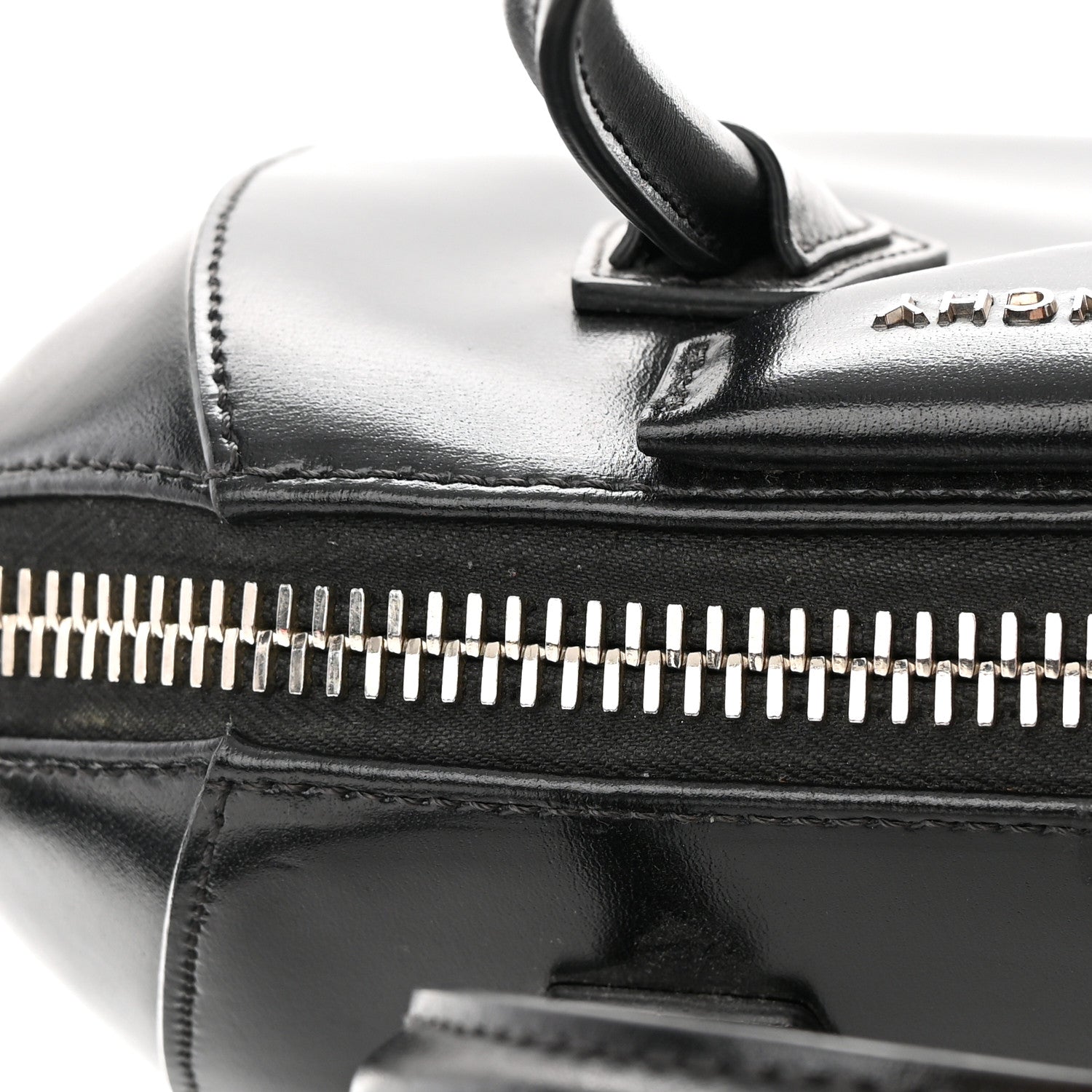 Givenchy Shiny Lord Calfskin Mini Antigona Black 22 of 23
