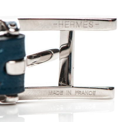 Hermes Tadelakt Hapi Single Tour Bracelet M Bleu 7 of 7