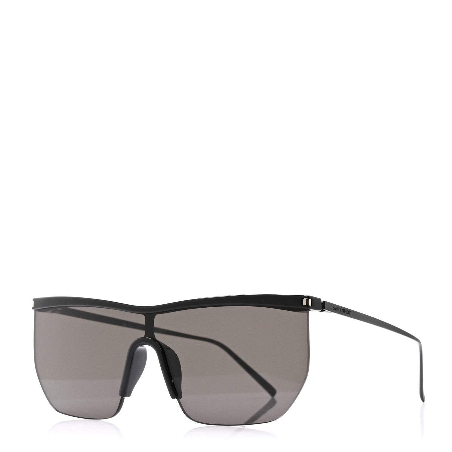 Saint Laurent Metal Mask SL519 Sunglasses Black 1 of 6
