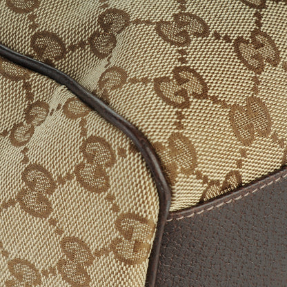 Gucci Monogram Medium Abbey Boston Dark Brown 8 of 9