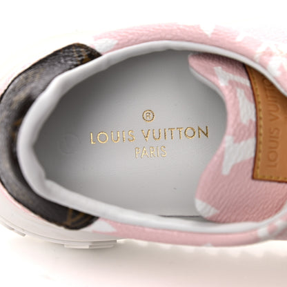 Louis Vuitton Monogram Giant Time Out Sneakers 35 Rose 7 of 11