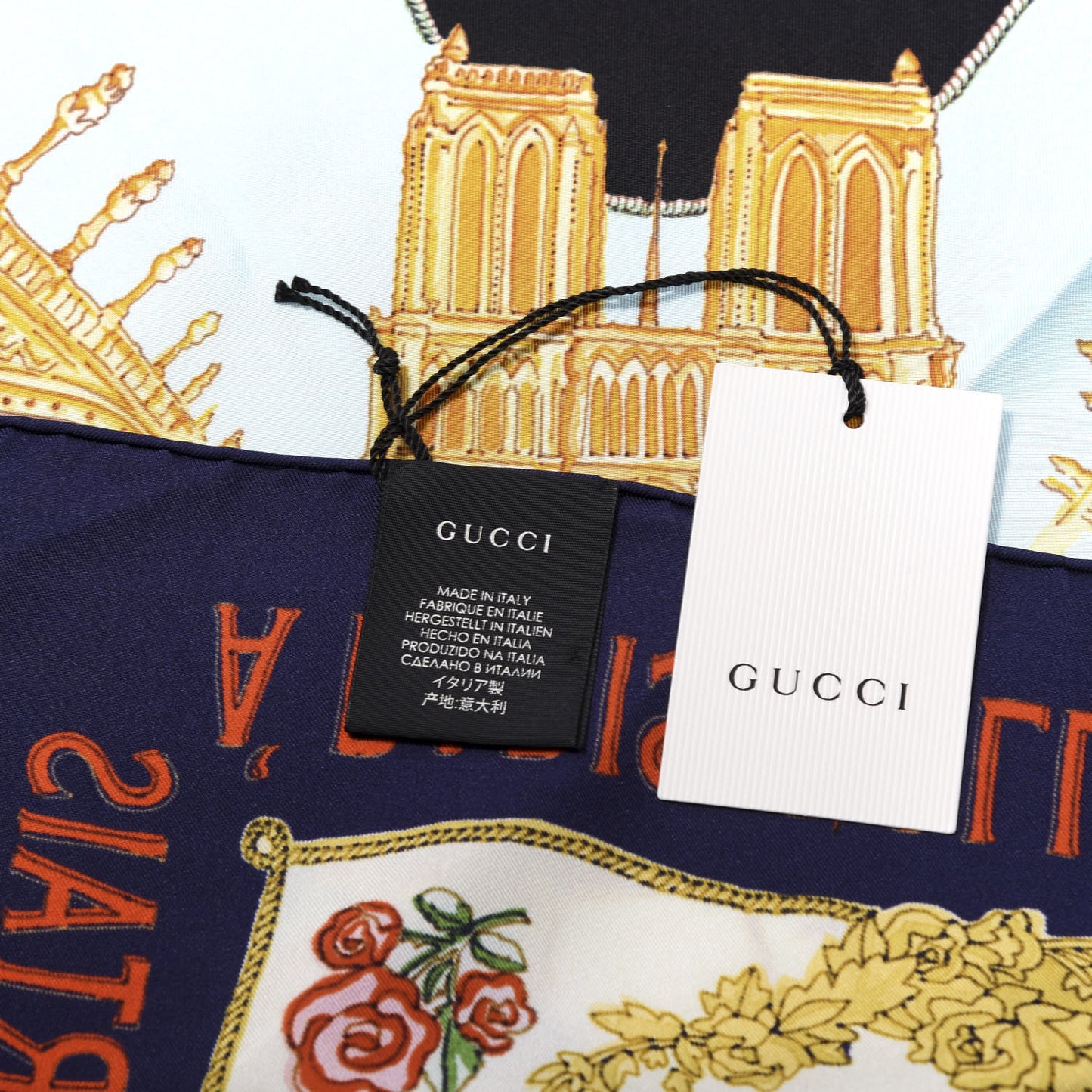 Silk Memories of Paris Scarf
