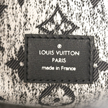 Louis Vuitton Monogram Jacquard Denim Onthego MM Black 6 of 9