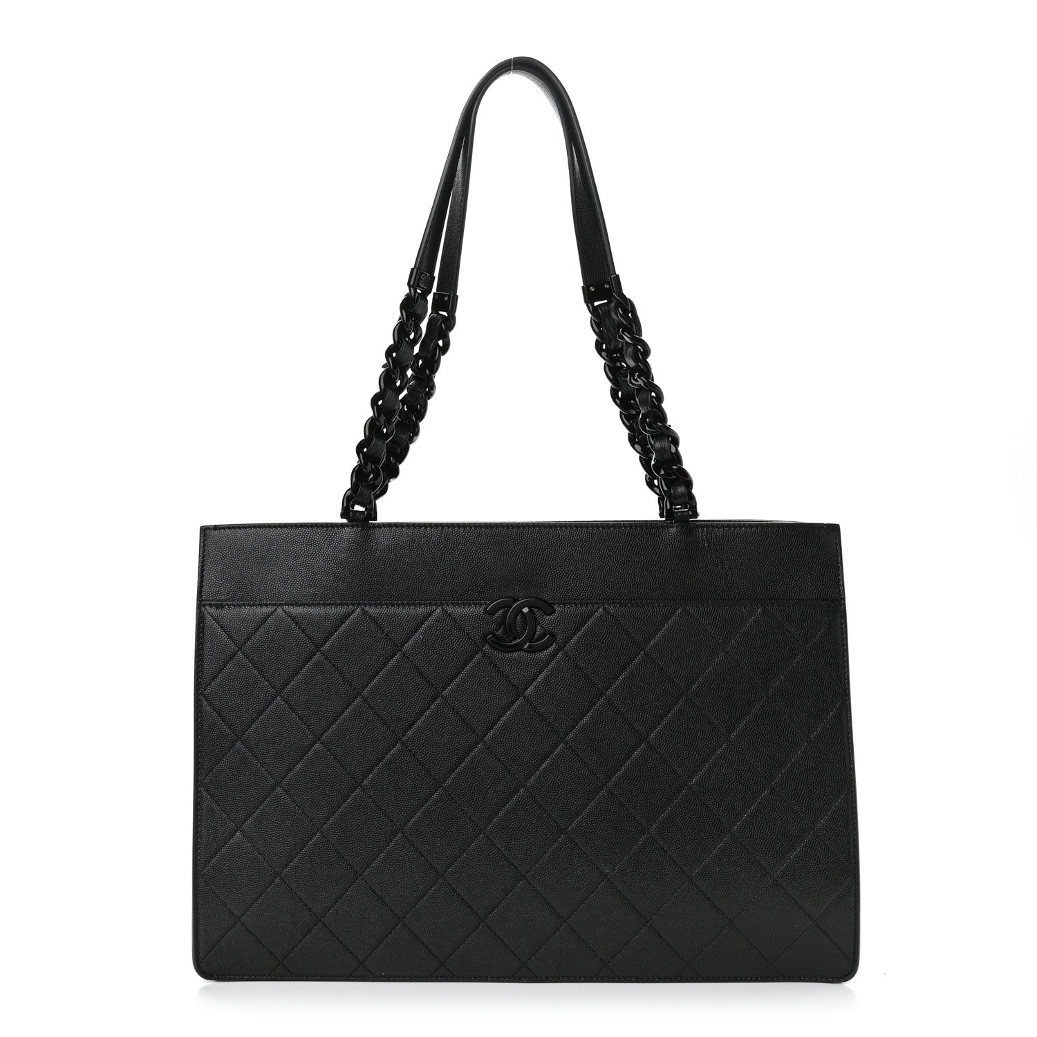 Chanel Caviar Quilted My Everything Large Shopping Tote Black 1 of 14