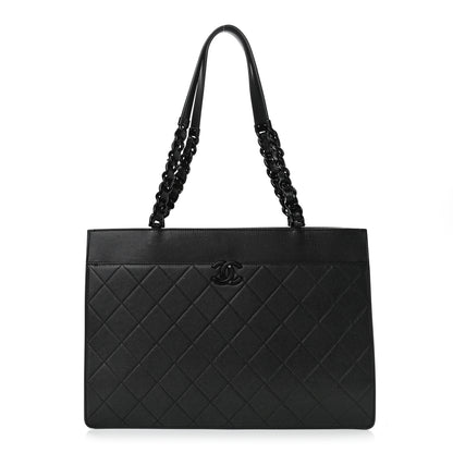 Chanel Caviar Quilted My Everything Large Shopping Tote Black 1 of 14