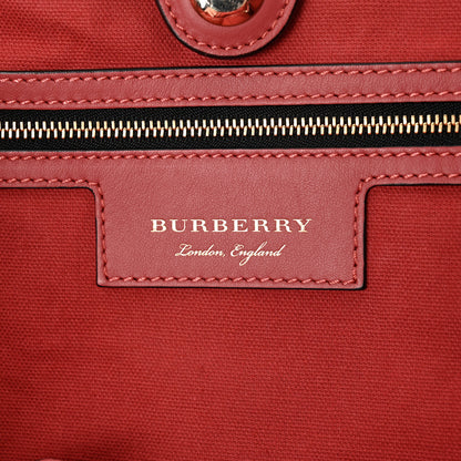 Burberry Horseferry Check Small Canterbury Tote Antique Rose 6 of 10