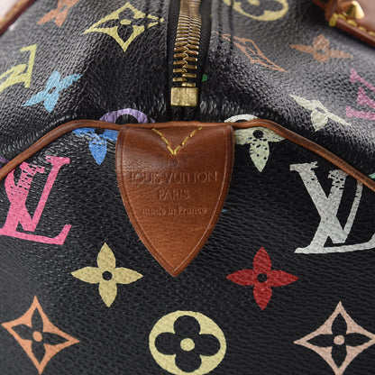 Louis Vuitton Monogram Multicolor Speedy 30 Black 8 of 18