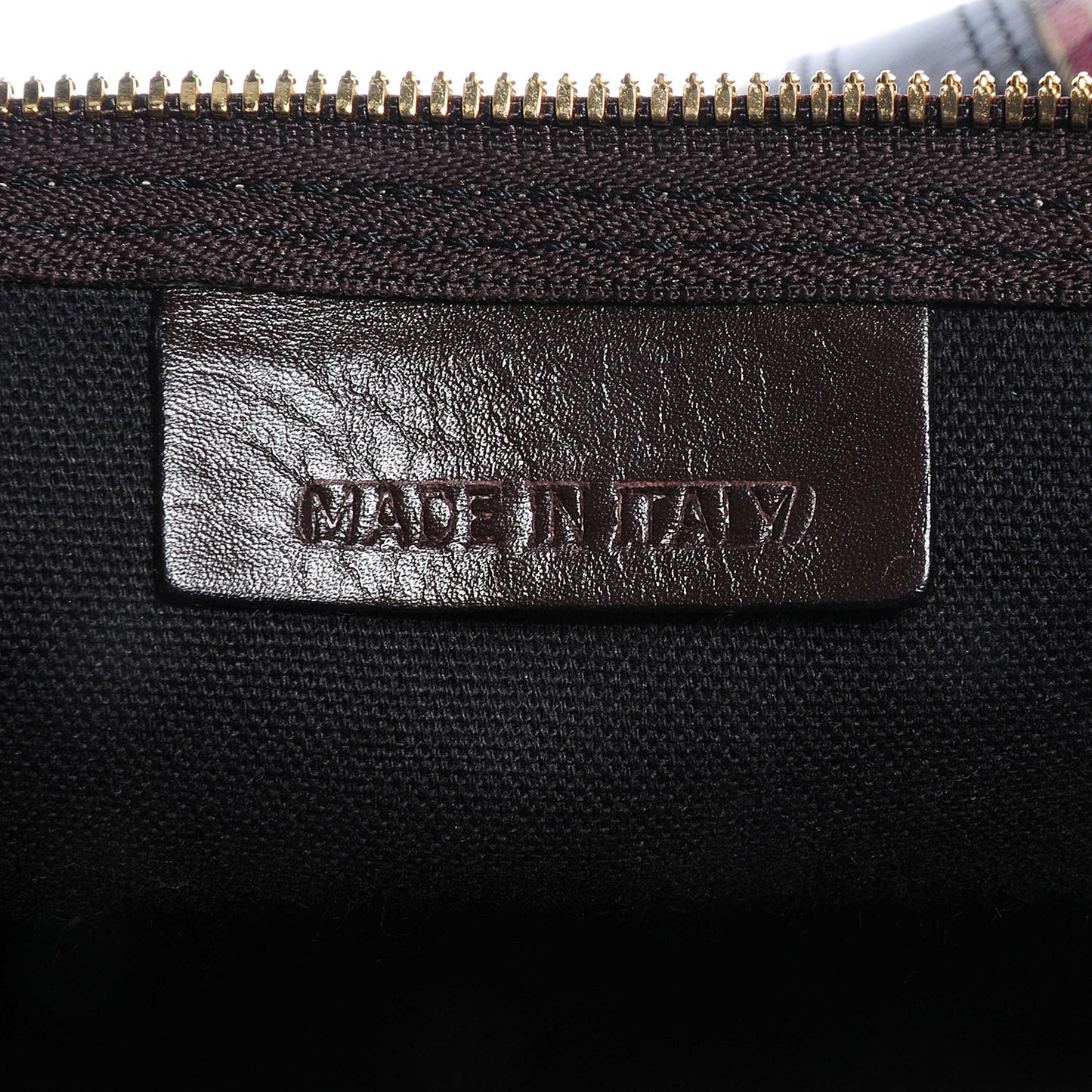 Haymarket Check Duffle Bag Dark Brown