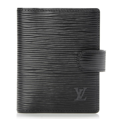 Louis Vuitton Epi Mini Agenda Cover Black 1 of 7