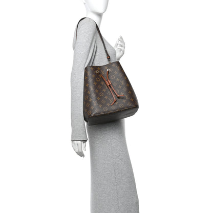 Louis Vuitton Monogram Neonoe MM Caramel 2 of 9