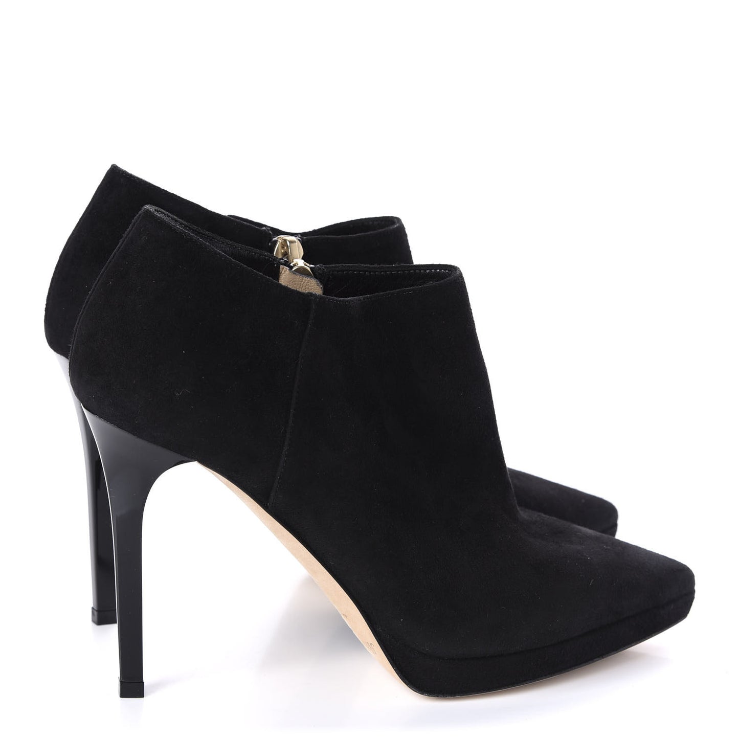 Suede Lindsey Sue 100 Ankle Boots 36 Black