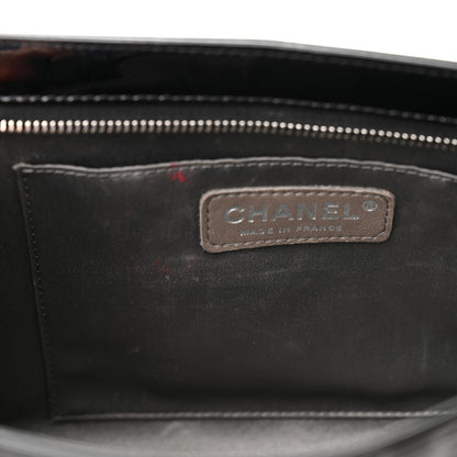 Chanel Patent Calfskin Lucky Symbols Pochette Black 13 of 15