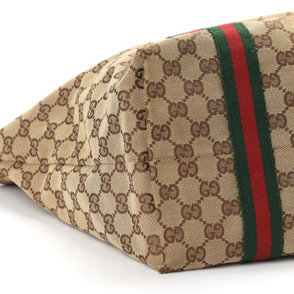 Gucci Monogram Large Jolicoeur Tote Brown 8 of 11