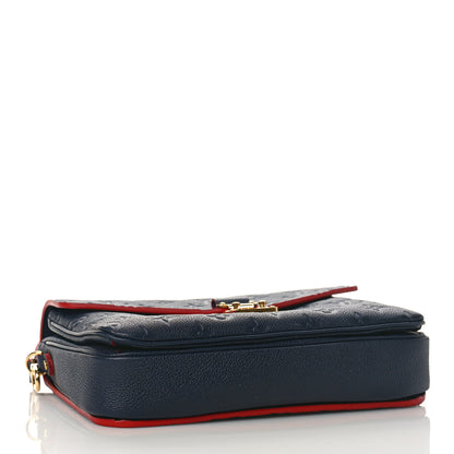 Louis Vuitton Empreinte Pochette Metis Marine Rouge 4 of 9