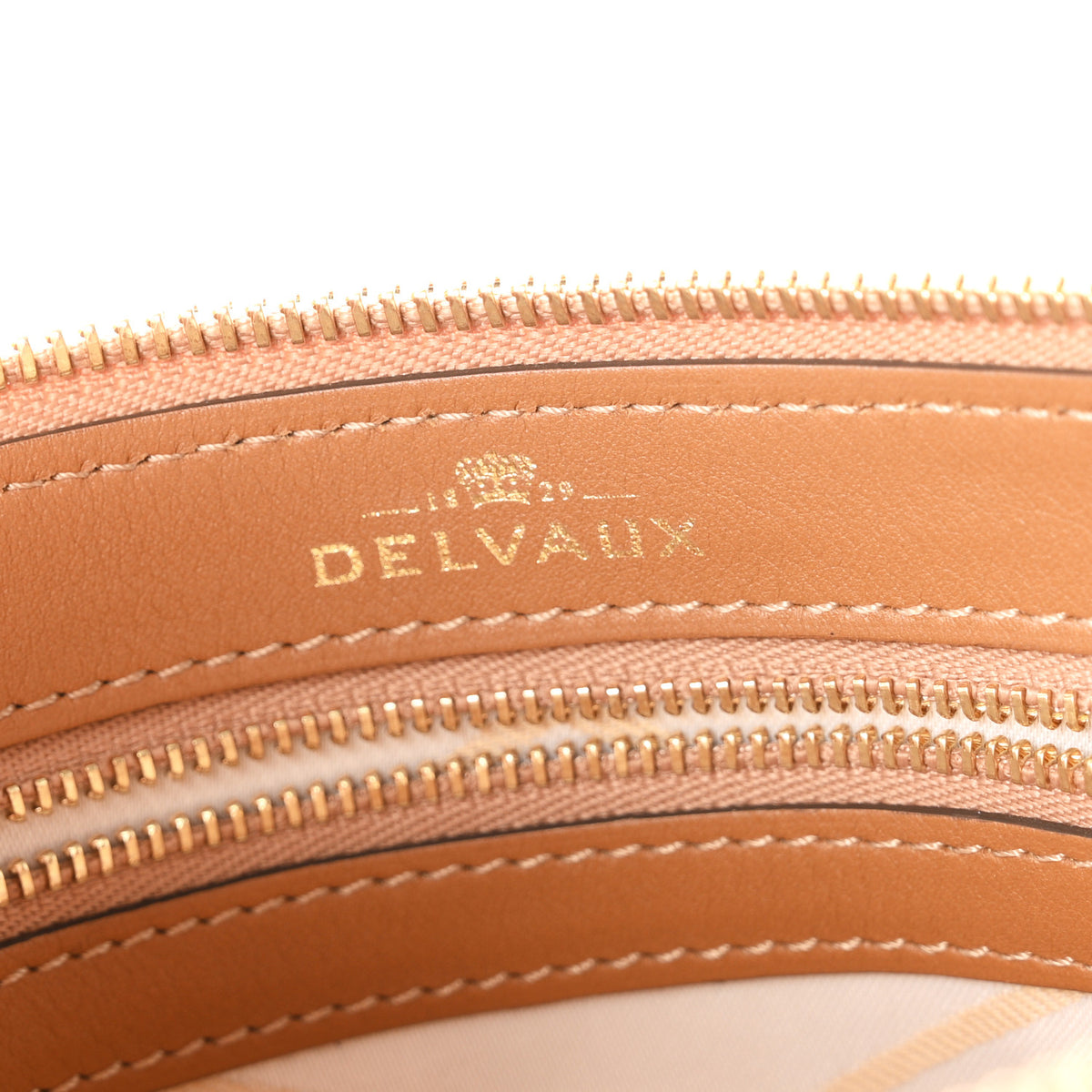 Calfskin Louise Pochette Camel