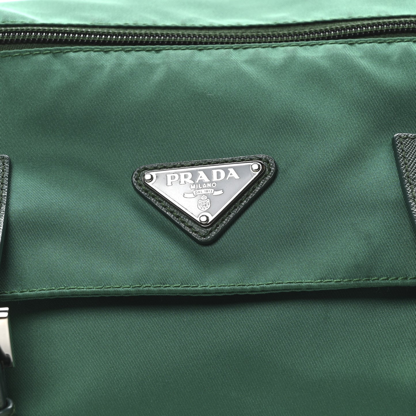 Nylon Vela Saffiano Messenger Bag Oleandro