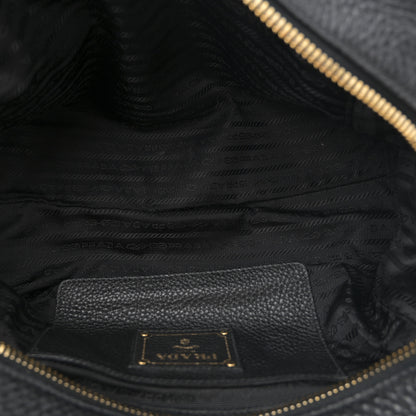 Prada Vitello Daino Bauletto Black 5 of 12