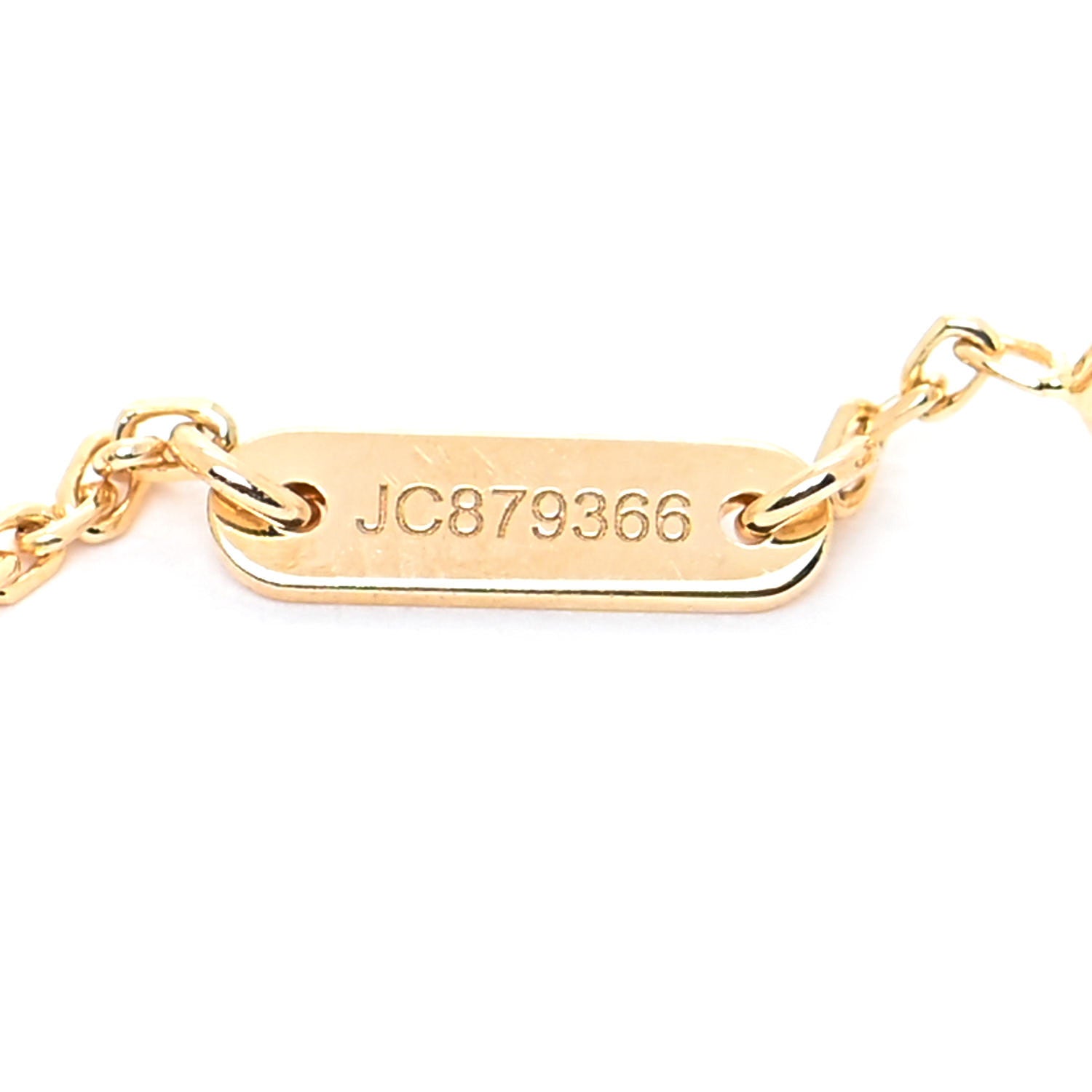 Van Cleef & Arpels 18K Yellow Gold Mother of Pearl Sweet Alhambra Bracelet 6 of 7