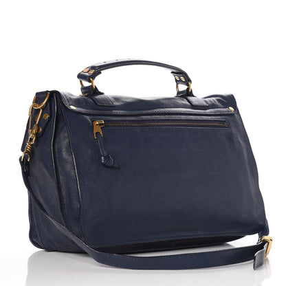 Proenza Schouler Lambskin Medium PS1 Satchel Midnight 4 of 9