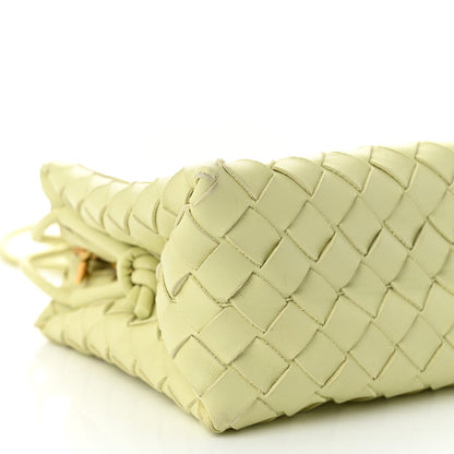 Bottega Veneta Nappa Intrecciato Small Loop Camera Bag Lemon Washed 8 of 10