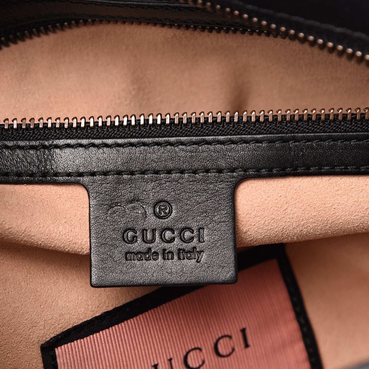 Calfskin Matelasse GucciGhost Medium GG Marmont Chain Shoulder Bag Black New Acquamarine