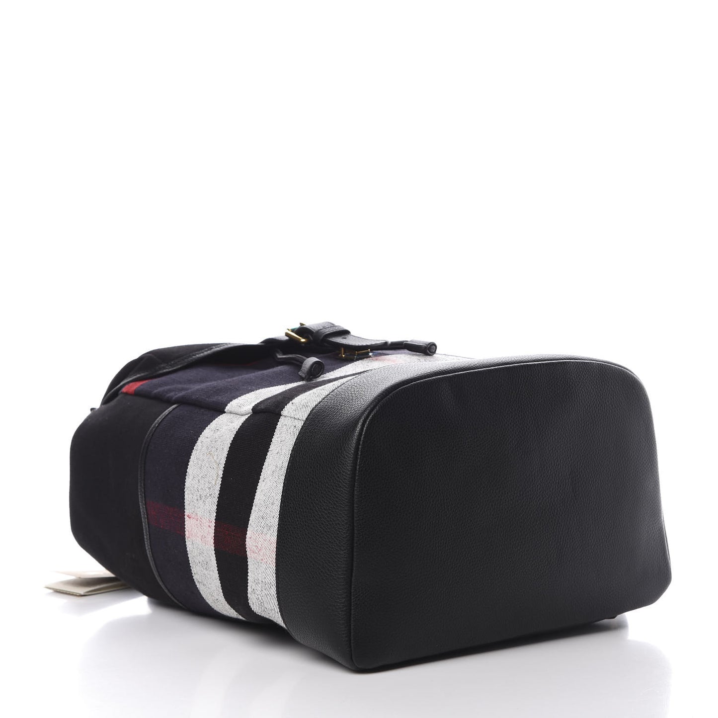 Overdyed Canvas Mega Check Drifton Backpack Black